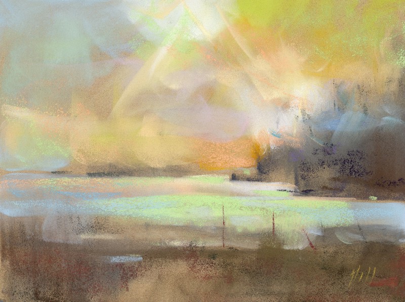Light up the Landscape with Pan Pastels